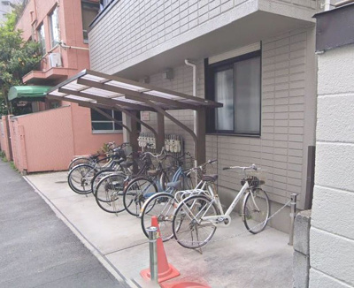 【その他共用部分】 | メゾン・ドゥ・金子　12945 | 敷地内に自転車置き場があります(^^)/