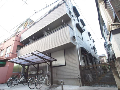 【外観】 | メゾン・ドゥ・金子　12945 | 3階建てアパートの2階のお部屋です(^^)/