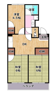 【間取り】 | メゾン・ド・後三条