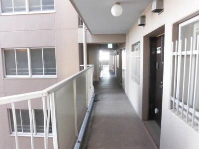 【その他共用部分】 | 蒲田グリーンパーク | 共用の内廊下です