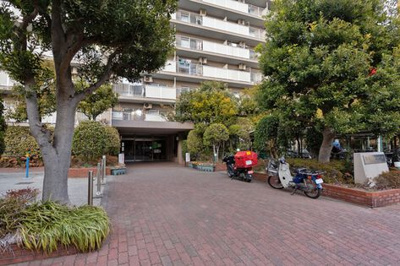 【その他共用部分】 | 蒲田グリーンパーク | エントランスへのアプローチです