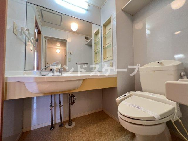 ナカイパレスAの洗面所|高崎、前橋のお部屋探しはエンドスケープまで！お客様の理想お聞かせ下さい♪