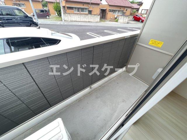 ファーストステージ江木のバルコニー|高崎、前橋のお部屋探しはエンドスケープまで！お客様の理想お聞かせ下さい♪