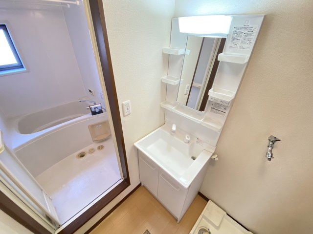 パークハイム２１　Ａの洗面所|高崎、前橋エリアのお部屋探しはエンドスケープまで！お客様の理想お聞かせ下さい♪