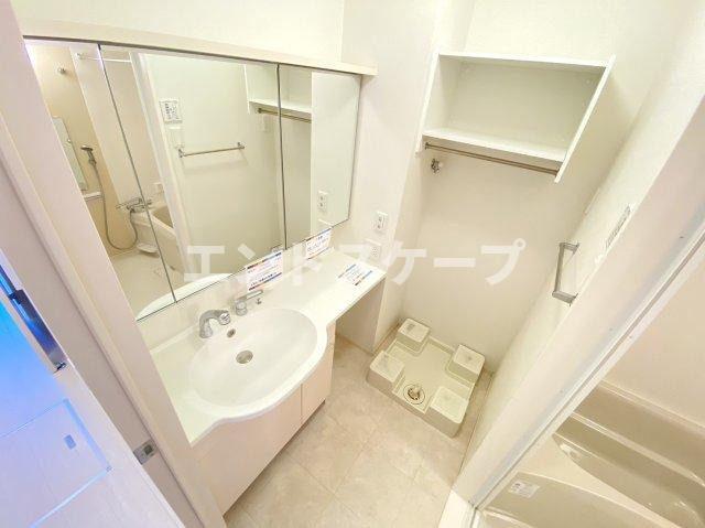 ルビーＤの洗面所|高崎、前橋エリアのお部屋探しはエンドスケープまで！お客様の理想お聞かせ下さい♪