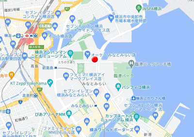 【地図】 | BLUE HARBOR TOWERみなとみらい | 周辺地図はこんな感じです！