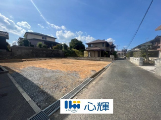 【前面道路含む現地写真】 | 大字西岐波2709-5更地（79坪） | 現地（2023年10月10日撮影）