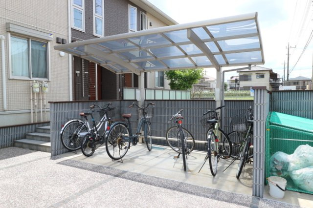 クレールフラッツ天王台のその他共用部分|駐輪場