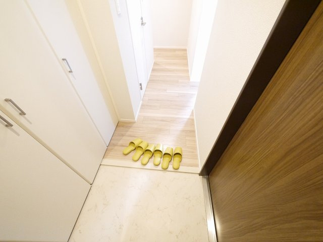 モンパルク生駒元町の玄関|毎日通る玄関はこちらです