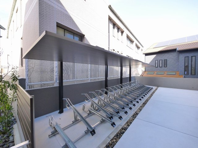 モンパルク生駒元町のその他共用部分|駐輪場です