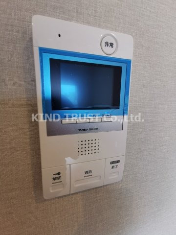 E-SPAAACE西天満のセキュリティ|モニター付きインターホンです