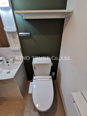 E-SPAAACE西天満のトイレ|落ち着いたトイレです