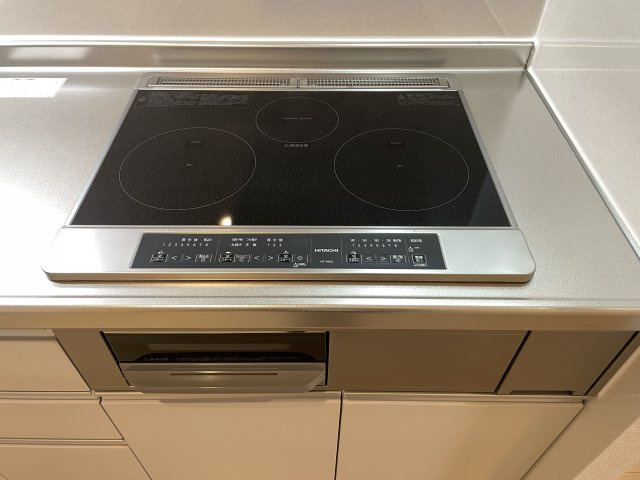 クオーレＤのキッチン|グリル付きIHクッキングヒーター