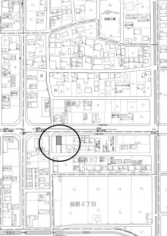 土地　北方町曲路３丁目の地図