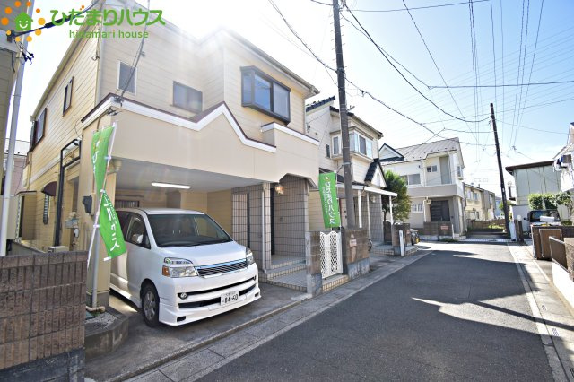 北本市北本4丁目　中古一戸建ての前面道路含む現地写真