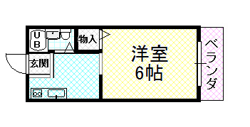 【間取り】 | ハイツ河田