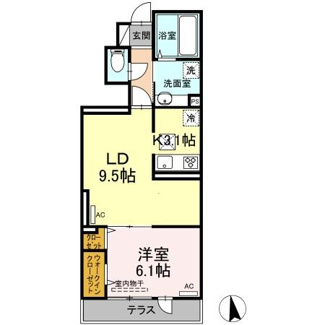 【間取り】 | アナシエ下連雀