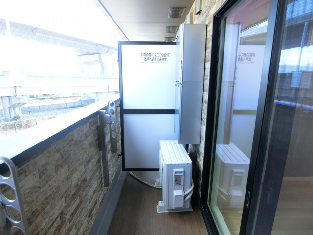 ユウパレス和泉中央のバルコニー