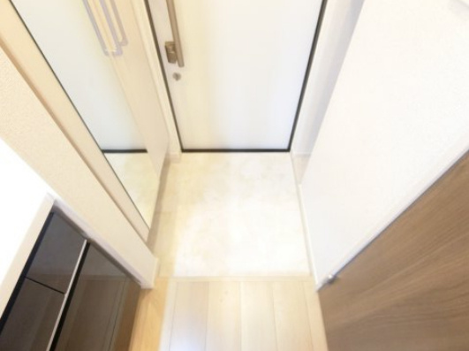 ユウパレス和泉中央の玄関