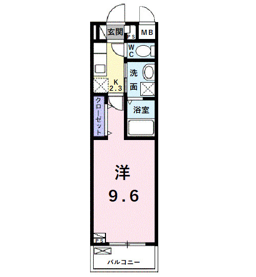 ユウパレス和泉中央の間取り