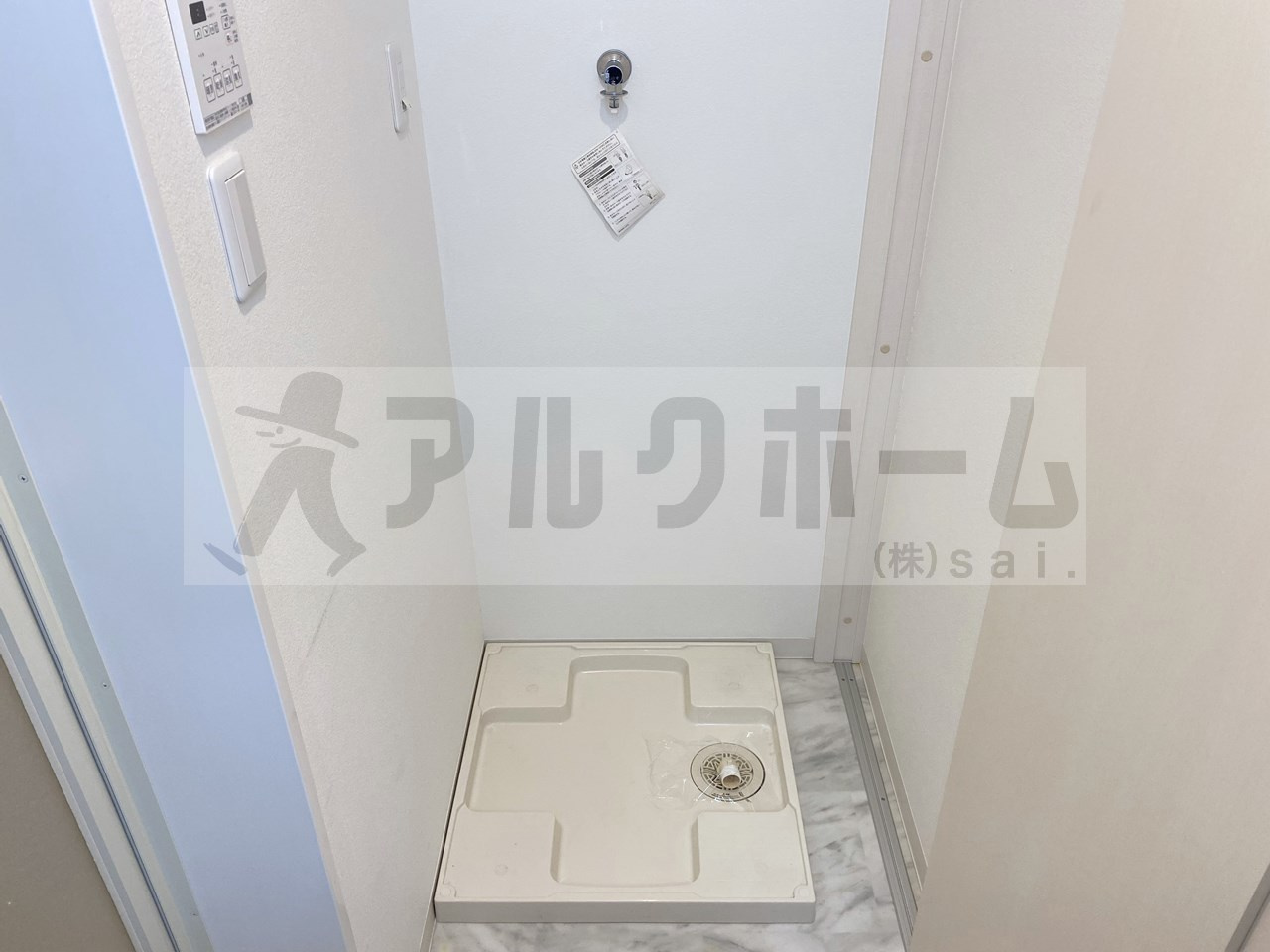 ステラウッド道明寺2の洗面所
