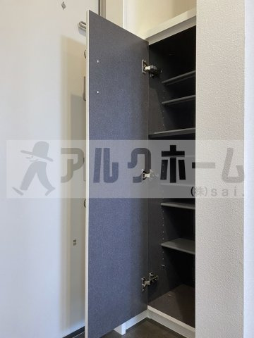 ステラウッド道明寺2の玄関