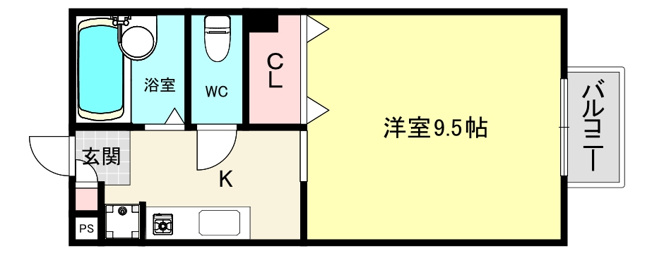 【間取り】 | パセオ西宮