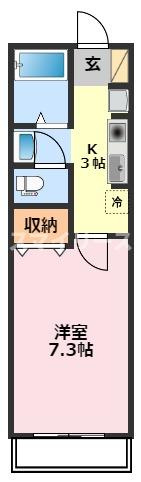 ハイム　シンシアの間取り