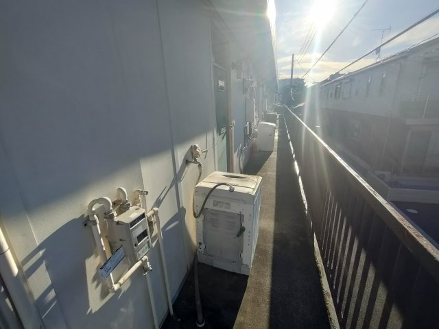 グリーンハイツのその他共用部分|お部屋までの通路です