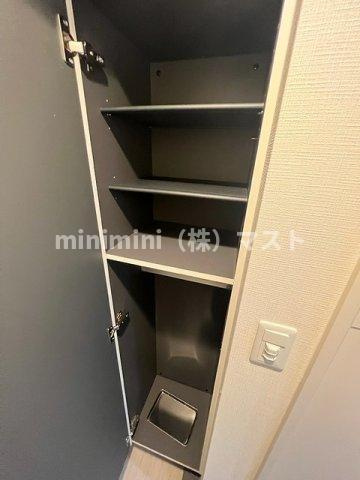 アグレアーブルの収納