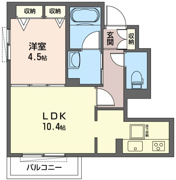 ラベリタアークの間取り