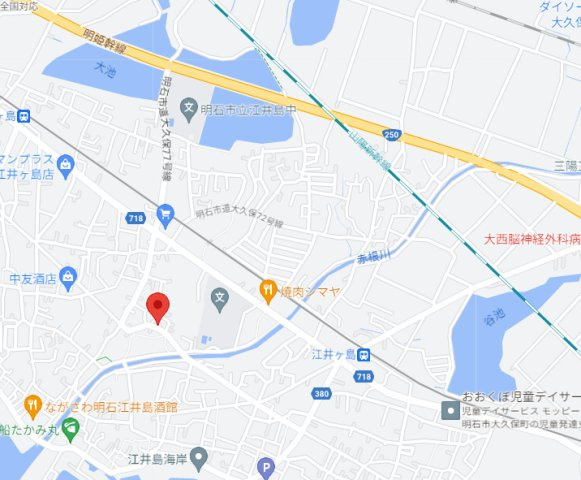 【地図】 | 明石市大久保町西島　中古戸建