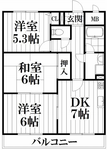 【間取り】 | 鴻池クレスト