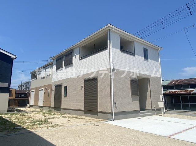 行田市忍第２　の外観|２号棟現地外観（2023年07月26日）撮影