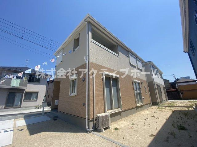 行田市忍第２　の外観|１号棟現地外観（2023年07月26日）撮影