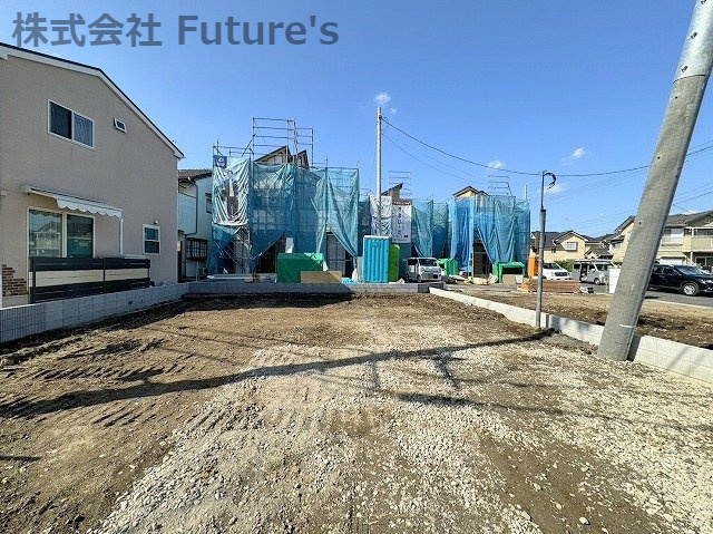 北葛飾郡松伏町松伏　新築戸建　3号棟の外観|現地写真になります。