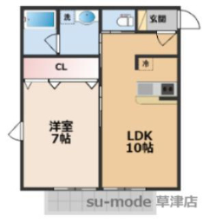【間取り】 | CAオレンジフィール