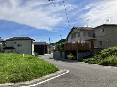 【前面道路含む現地写真】 | 大津市真野1丁目35　売土地