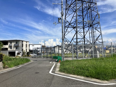 【前面道路含む現地写真】 | 大津市真野1丁目35　売土地