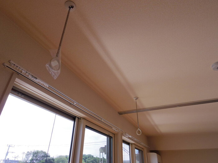 メゾン・ド・ファミーユの設備|室内物干し（雨の日などに重宝します）