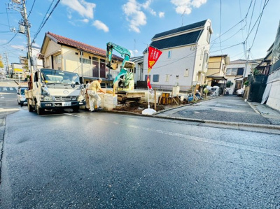 【前面道路含む現地写真】 | 赤塚１丁目　新築戸建て