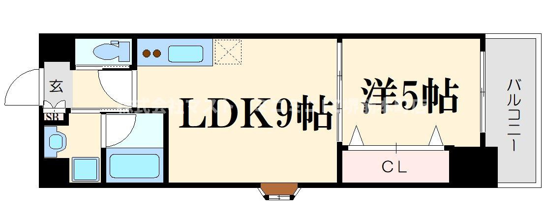 グランエイト中津の間取り