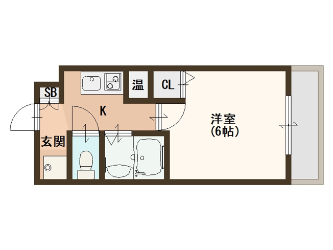 【間取り】 | ビジタル丸山通５