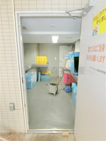 プラウドフラット蒲田のその他共用部分|曜日時間関係なくゴミ出し可能なゴミ捨て場！