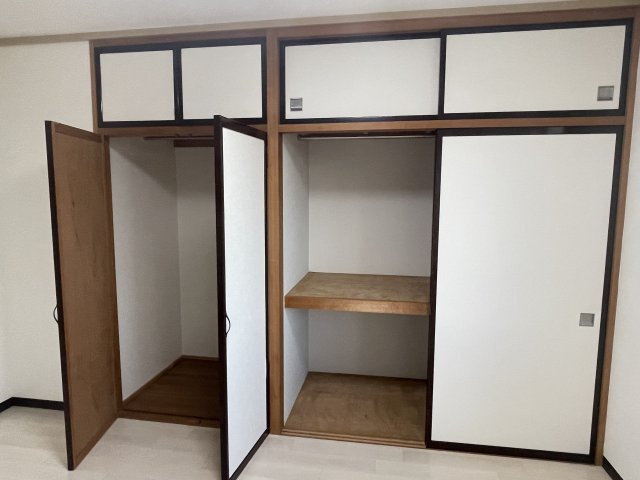 メモリーハイムAの収納|収納豊富です