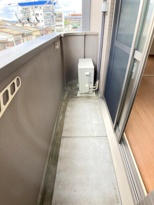 エスペランス中井Ⅱのバルコニー