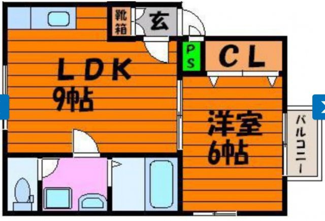 【間取り】 | CASA福浜西