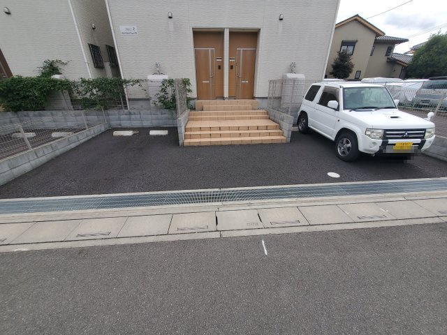 上竹タウンの駐車場|駐車場です