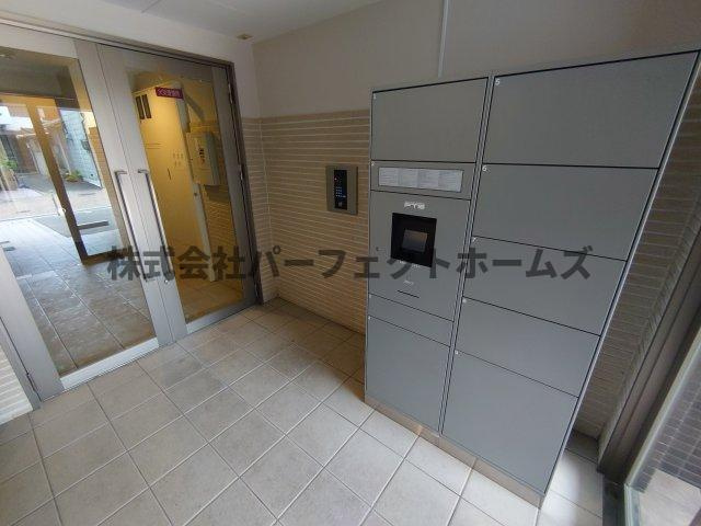 アンリシールⅢのエントランス|ゆとりのあるエントランスです