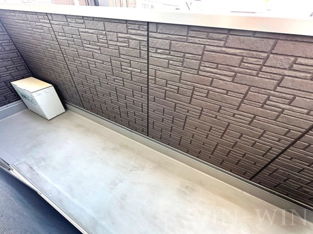 オアシス西小鷹野のバルコニー